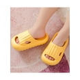 thumbnail image 6 of Fangasis Boys Shower Slippers Cozy Water Shoes Flat Slide Sandals House Non-Slip Clogs Yellow 7C, 6 of 6