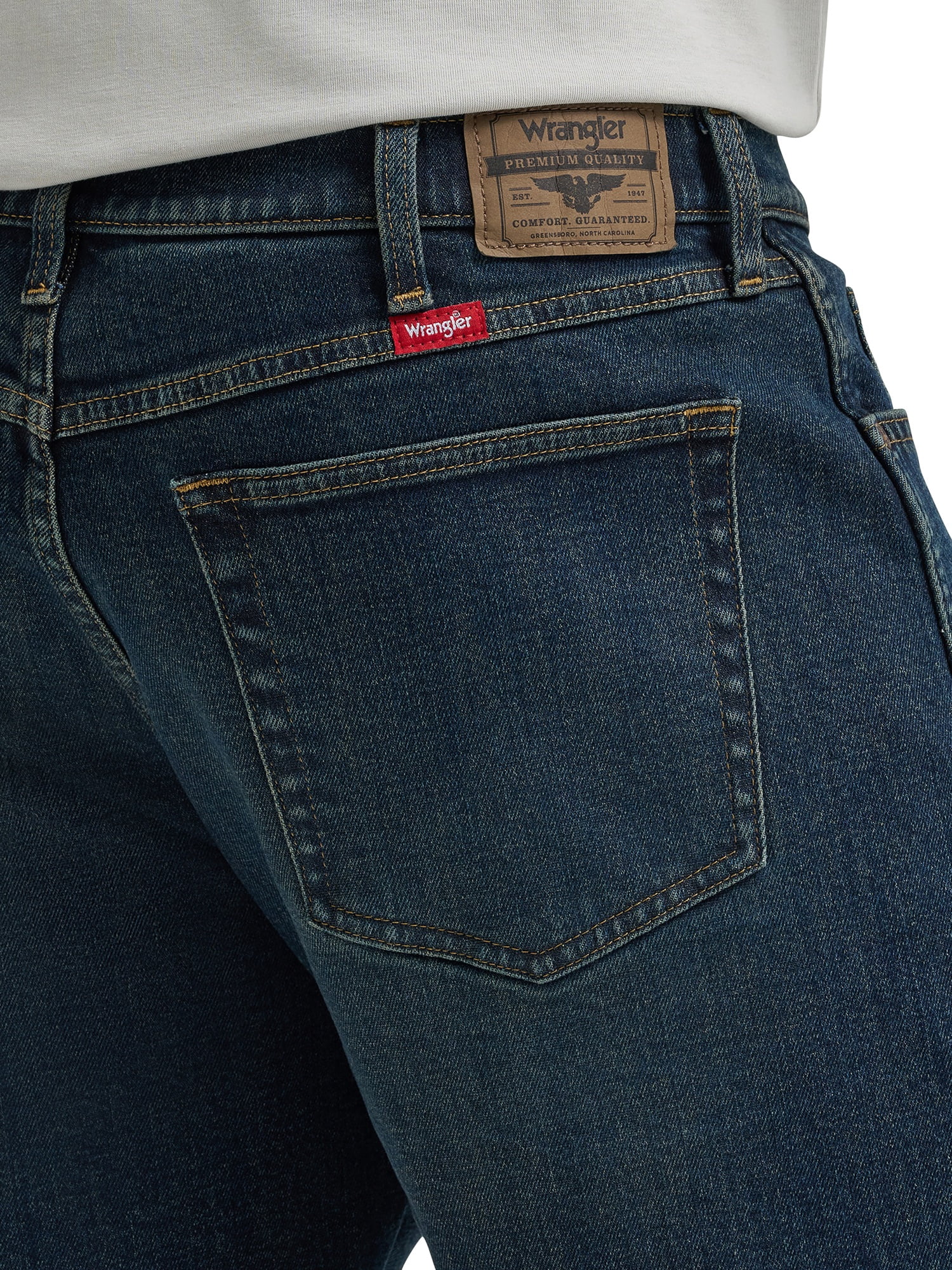 Wrangler® Men's and Big Men's Relaxed Fit Five Pocket Denim Short (30-50)