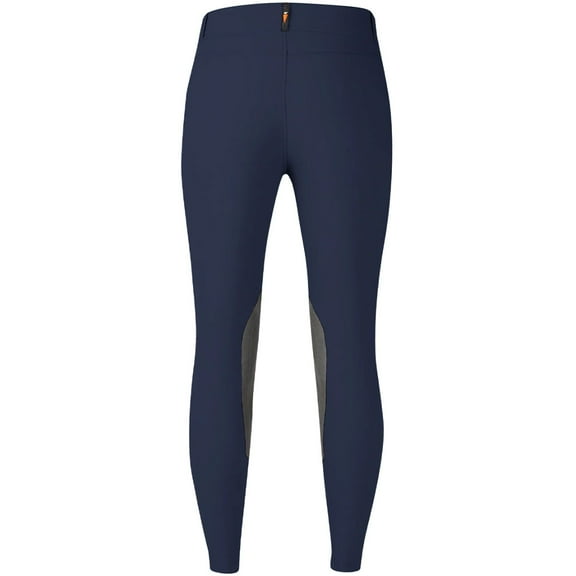 KERRITS Kids Crossover II Knee Patch Riding Breeches, Color: Navy, Size: L (60545NAVYL)