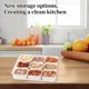 thumbnail image 5 of Storage and Preservation Box Household Food Grade Seasoning Box Storage Box Nine Compartment Storage Box, 5 of 7