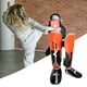 thumbnail image 4 of Espinilleras Muay Thai Artes Marciales Pierna Protectora Mma Kickboxing Kung Fu Naranja L Adulto SM SunniMix Espinilleras MMA, 4 of 8
