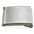 thumbnail image 2 of Canvas Web Belt Flip-Top Antique Silver Buckle/Tip Solid Color 50" Long 1.5" Wide, 2 of 3