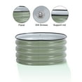 thumbnail image 3 of Raised Garden Bed Kits, 60x60x28cm Stainless Steel Raised Planter Bed For Vegetables Flowers Garden Planter Box Modular Garden Bed Kit For Home School, 3 of 8