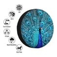 thumbnail image 4 of Balery Beautiful Blue Peacock Cubiertas para Neumáticos - Protector Resistente para Neumáticos de Camioneta, SUV, Remolque, Camper y RV-14 inch, 4 of 6