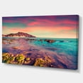 thumbnail image 3 of Design Art - Giallonardo Beach Colorful Sunset, 3 of 4