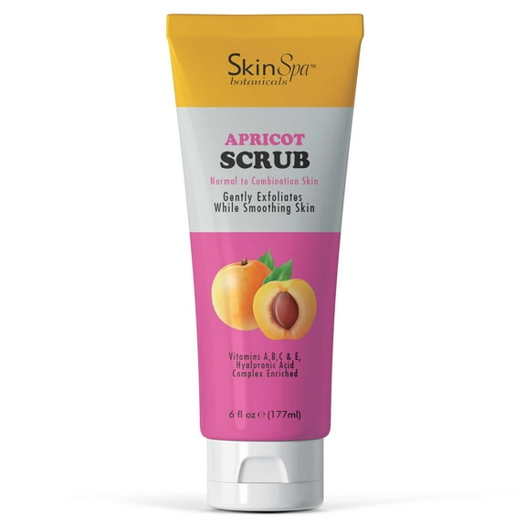Skin Spa - Apricot Facial Scrub, Exfoliating & Revitalizing, 6oz