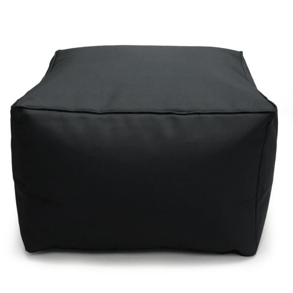 Lounge & Co Wave Black bean filled Pouf
