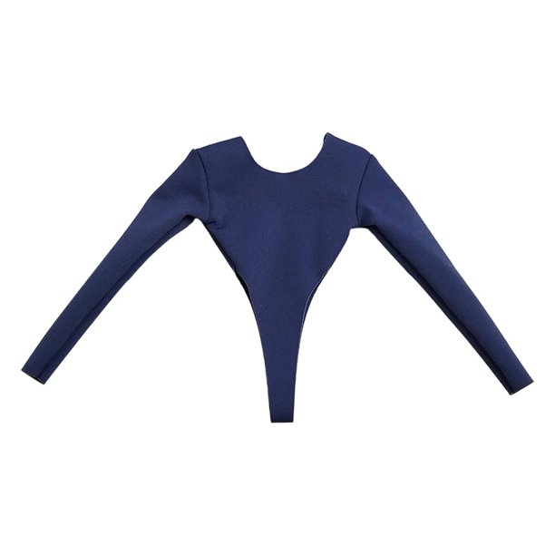 Ropa para figuras de acción a escala 1:6, ideal para cosplay, de alta elasticidad, moderna y casual. Azul