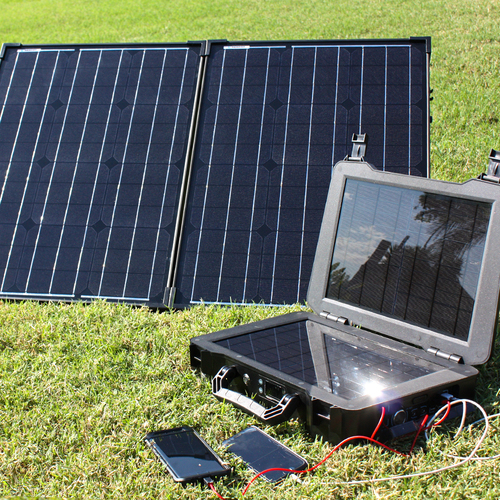 Renogy Phoenix Generator and Foldable Solar Panel Suitcase Kit