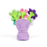 Emotional Support Pals Flowers, 5 Cuddly Plush Toys with Carrying Basket, Cute Gifts