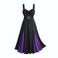 thumbnail image 7 of Hvyesh Renaissance Dress Women Medieval Costume Victorian Dresses Gothic Fairy Witch Wedding Under Dress, 7 of 7