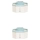 thumbnail image 3 of Billuyoard Almacenamiento de oficina de gran capacidad para niñas, soporte giratorio para almacenamiento de cosméticos, soporte para bolígrafo, Azul 5 rejillas/no giratorio 2Conjunto, 3 of 6