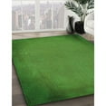 thumbnail image 3 of Ahgly Company Machine Washable Indoor Rectangle Transitional Deep Emerald Green Area Rugs, 2' x 3', 3 of 7