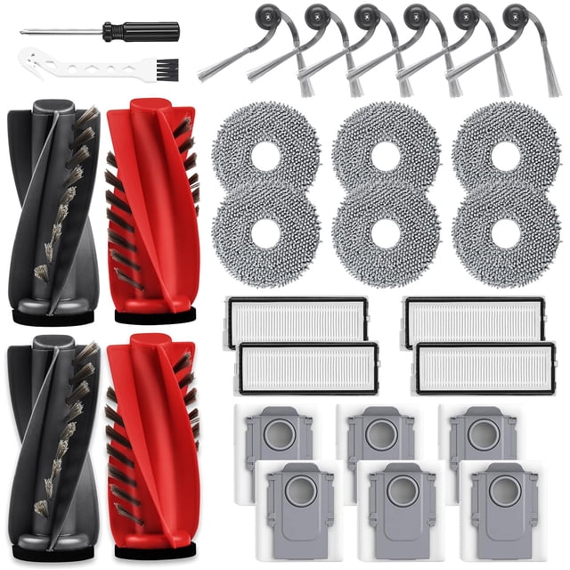 Accesorios de repuesto para Roborock Qrevo Curv/Qrevo Edge