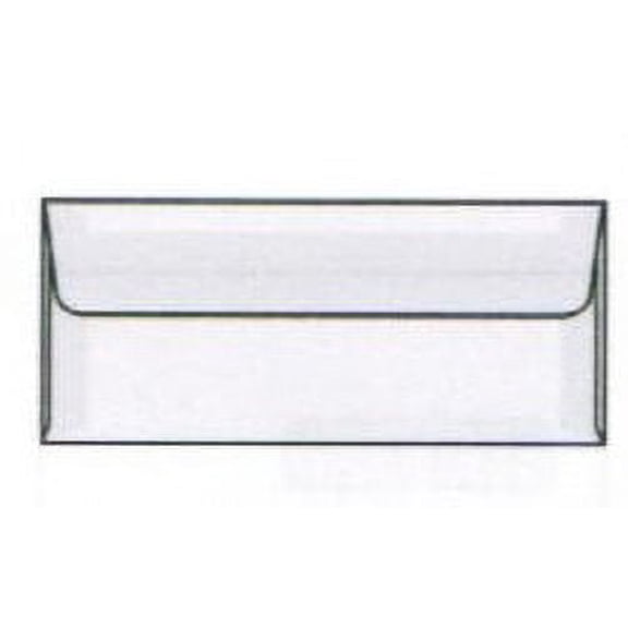 No. 10 Western Translucent White Envelopes, 4-1/8" x 9-1/2", Side Seam 30-lb Regular (FSC® Certified), Acid Free - Box of 500 Envelopes