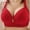 Red, variant on TAGOLD Womens Plus Size Bra Clearance,Summer Casual Bras for Womens,Woman Sexy Sports Bra Without Steel Rings Sexy Everyday Bras Vest Lingerie Underwear