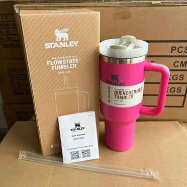 40-ounce H2.0 glass cup with handle, double-layer vacuum insulated stainless steel water bottle, high-quality summer drink, portable travel mug, iced coffee cup, outdoor camping, driving