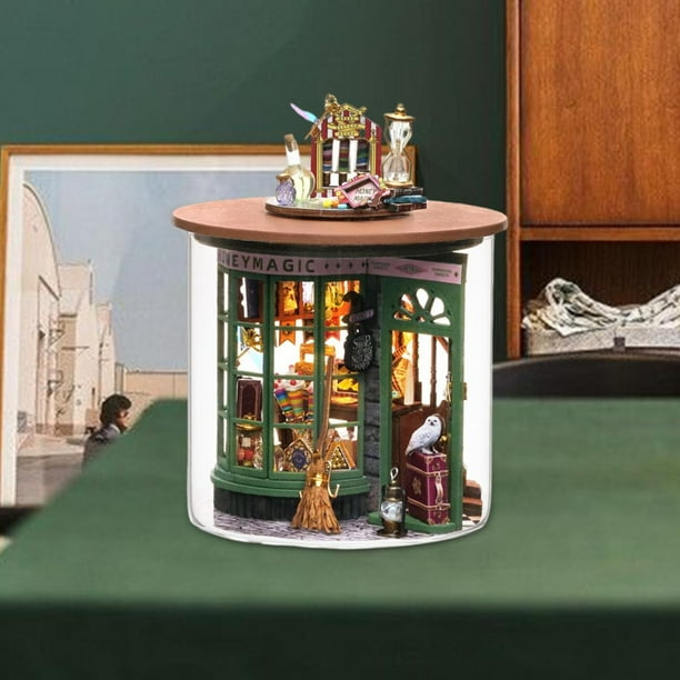 Botella en miniatura para casa ñecas DIY Baoblaze casa en miniatura de bricolaje