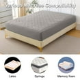 thumbnail image 3 of Grid Ultrasonic Waterproof Mattress Protector, 3 of 6