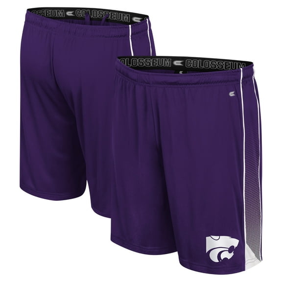 Men's Colosseum Purple Kansas State Wildcats Online Shorts
