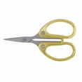 thumbnail image 2 of BambooMN Embroidery Scissors Titanium Fine Tip, 4.5", Gold, 2 of 5