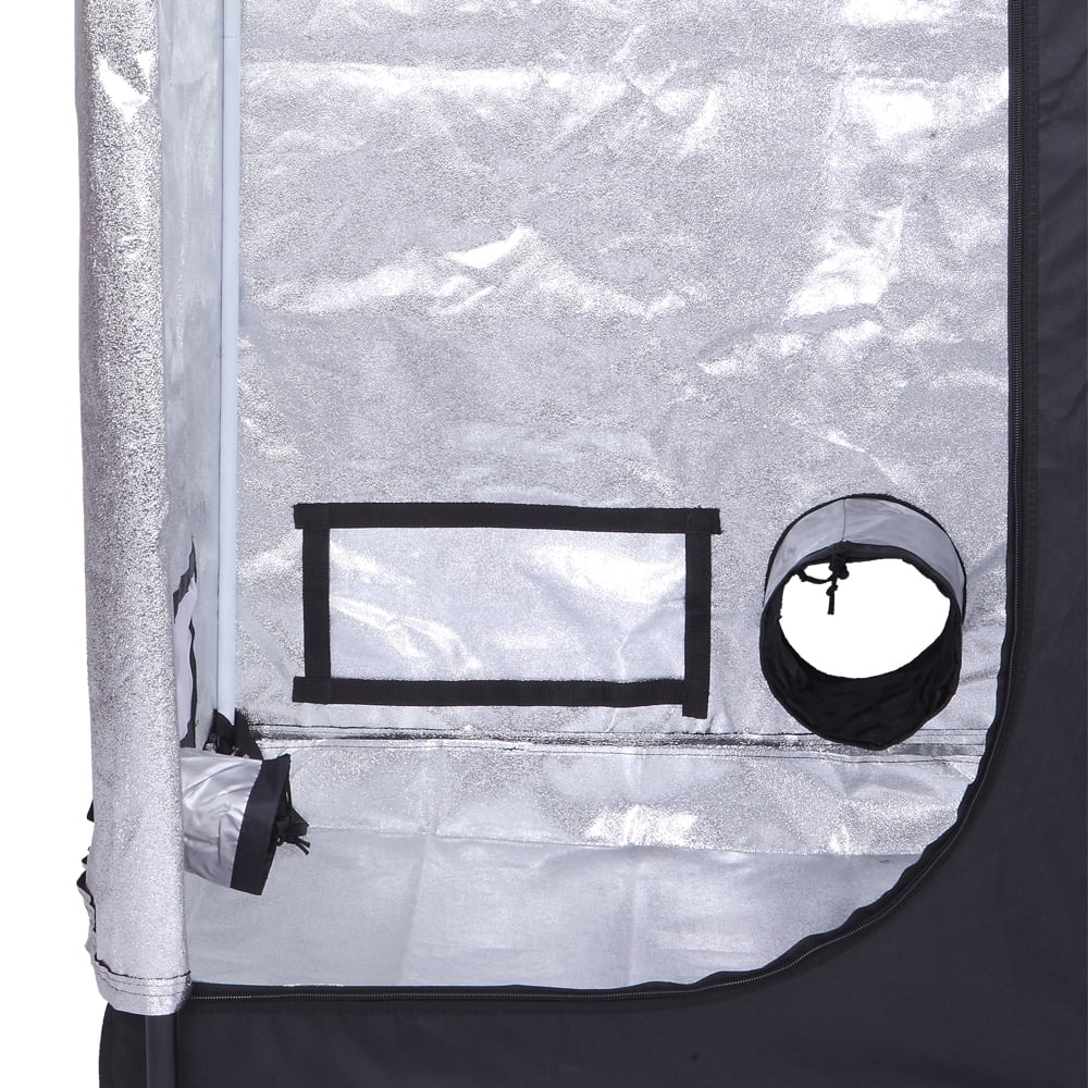 Kepooman Grow Tent for Plant, Hydroponic Mylar Tent Reflective Garden Growing Dark Room with Observation Window, Indoor Grow Tent Room Kepooman Grow Tent for Plant, Hydroponic Mylar Tent Reflective Garden Growing Dark Room with Observation Window, Indoor Grow Tent Room