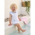 thumbnail image 6 of BemeyourBBs Kids Toddler Baby Girl Boy Terry Swim Cover Up Summer Beach Towel Swimsuit Coverups Plaid Hooded Poncho Sleeveless Bathrobe Swimming Pool Bathing Suit Cover Up, 6 of 9