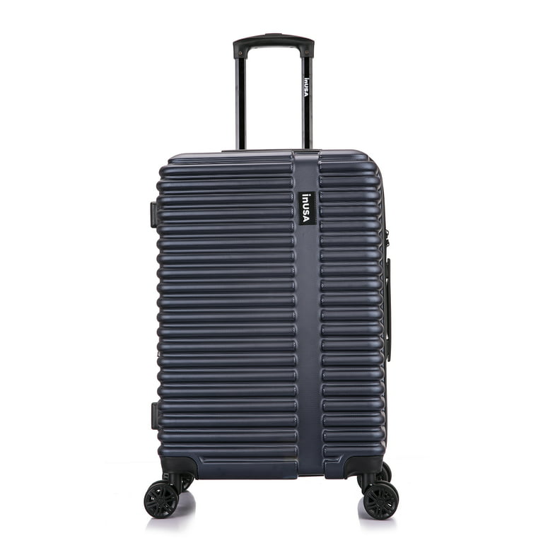 CASAINC 24 inch, Blue Spinner Luggage with Built-in Protective