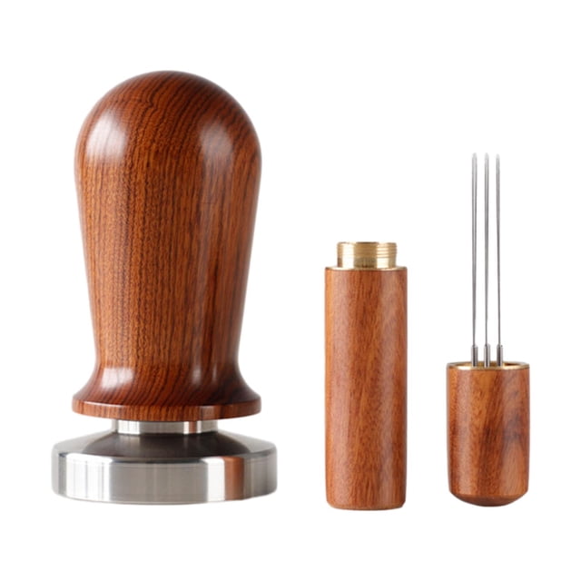 Tamper de mano para espresso, Tamper de herramienta de prensa, Tamper de café con mango de espresso, Tamper de molienda para máquinas de espresso 53mm
