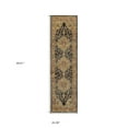 thumbnail image 5 of HomeRoots 8' Runner Black And Gold Oriental Power Loom Runner Rug, 5 of 6