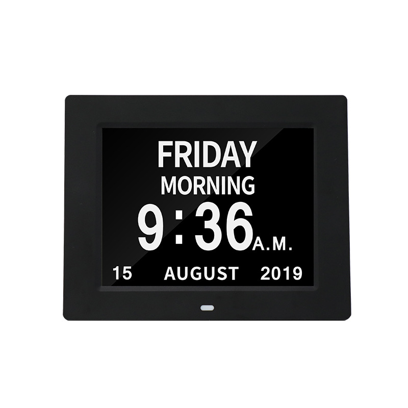 Digital Clock with Daylight Saving and Night Dimming 12 Alarm clocks