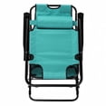 thumbnail image 4 of Qifang Adjustable Outdoor Recliner Chair, With a removable headrest, Rust-Proof Steel Frame, 270LBS Load, Suitable for indoor and outdoor use, Green, 4 of 13