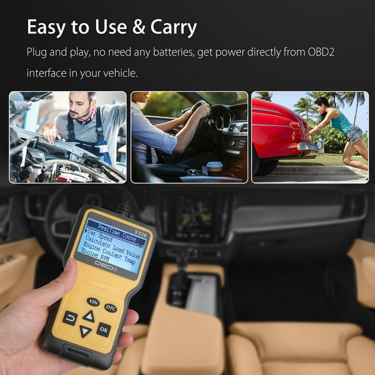 ELM327 Bluetooth Basic OBDII Car Diagnostic Scanner, Shop Today. Get it  Tomorrow!