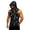 Blue, variant on Tactical Camo & Striped Sleeveless Hooded Tank Top for Men, Muscle Fit Pullover Gym Vest - Quick-Dry Athletic Shirt with Pocket for Bodybuilding & Summer Training Camouflage S