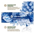 thumbnail image 2 of Árbol de Navidad Frondoso con Ramas Escarchadas, Pino Navideño Esquimal (Azul Nevado, 1.80 m), 2 of 6