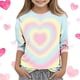 thumbnail image 1 of Blusas y camisas de cuello redondo y manga corta con estampado para niños, blusa de cuello redondo y manga tres cuartos, blusa de poliéster para niños de talla mediana, 1 of 5