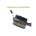 thumbnail image 3 of Golf Club Head Groove Cleaner Tool Kit Cleaning Brush Double Sided Steel Aid Kit, 3 of 4