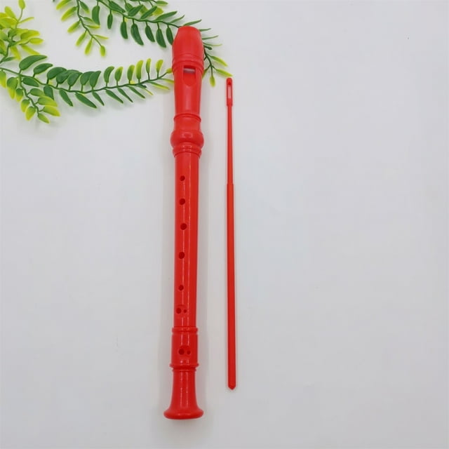 Plastic Play Flute 8 Holes Soprano Recorder Kids Musical Instrument
