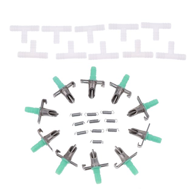 Set de 10pcs de Bebedor Chupetes Accesorios de Laboratorios Producto Comercial Sunnimix Rabbit Nipple Waterer