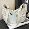 thumbnail image 3 of Bolso Lienzo Nylon Elegante para Mujeres (beige), 3 of 9