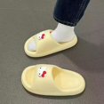 thumbnail image 1 of Zapatillas de Hello Kitty para mujer, zapatos de plataforma Kawaii Sanrio, sandalias de playa de Eva, chanclas de interior Silenciosas Para el hogar, 1 of 4