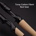 thumbnail image 2 of PURELURE SHARPEN Travel Soft Lure Long Spinning and Casting XF/MF Action Rods FUJI Components Bass Pike Rod Fishing Rod Reel, 2 of 6