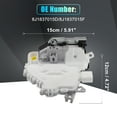thumbnail image 4 of Motor del actuador de bloqueo de puerta eléctrica delantera izquierda para Audi A4 A5 A6 A7 A8 Q3 Q5 Q7 No. 8J1837015D/8J1837015F, 4 of 7