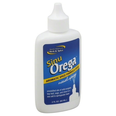 North American Herb & Spice Sinu-Orega Nasal Spray, 2 Fl Oz