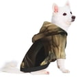 thumbnail image 2 of Balery Palatial Gold Pattern Horse Sudadera con Capucha para Perros Pequeños – Ropa para Mascotas, Disfraz para Perros y Gatos, Ideal para Fiestas y Cosplay-XX-Large, 2 of 7