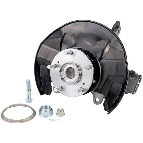 Front Right Suspension Knuckle Kit - Compatible with 2013 - 2017 Honda Accord 2014 2015 2016