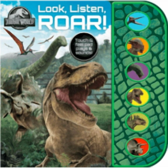 Jurassic World: Look, Listen, ROAR Sound Book (Board Book)