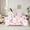 Pink White, variant on Cowgirl Boot Twin Bedding Sets 7pcs, Ballet Princess Bowknot Bedding Comforter Set
