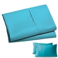 thumbnail image 1 of Juego de funda de almohada de 51x 76 cm, funda de almohada de color sólido de 51x 76 cm, juego de 2 fundas de almohada, paquete de 2 fundas de almohada de 51x 76 cm, 1 of 5