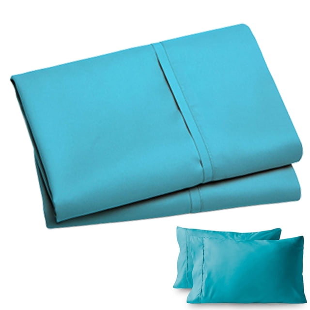 Juego de funda de almohada de 51x 76 cm, funda de almohada de color sólido de 51x 76 cm, juego de 2 fundas de almohada, paquete de 2 fundas de almohada de 51x 76 cm